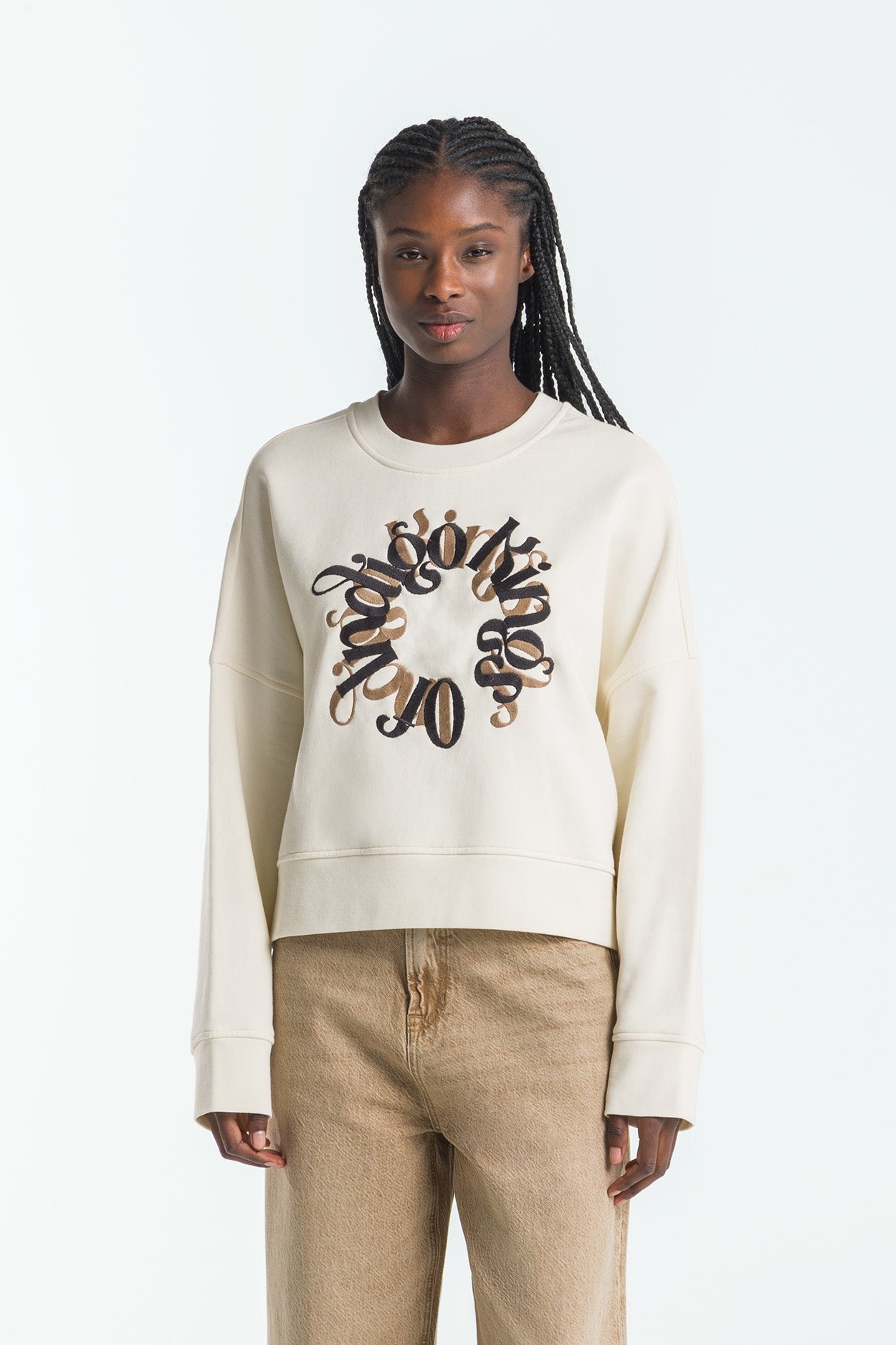 Kings Of Indigo-MIRA | NON-DYED CIRCLE-Strick & Pullover-Black-Deal-Outlet-by-ARCHIVIST