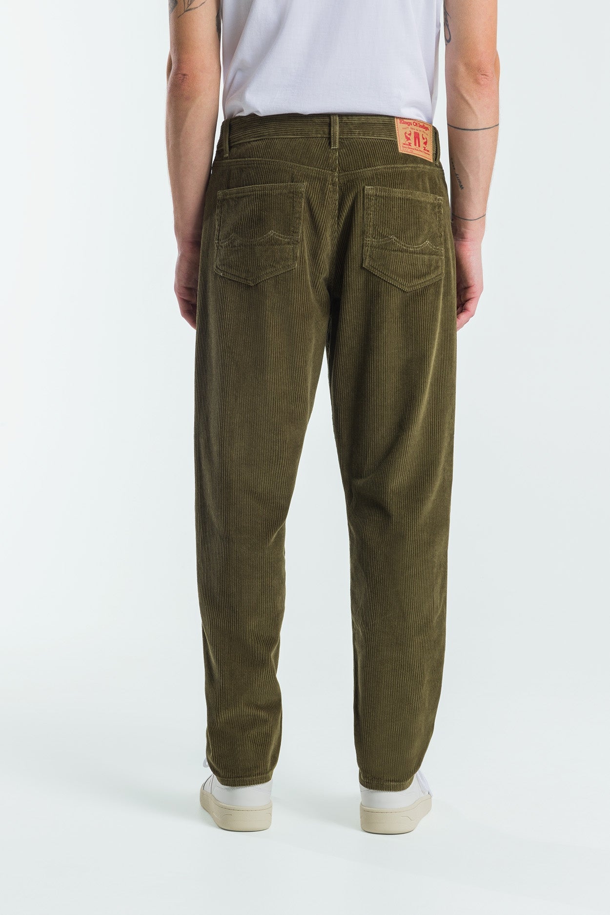 Kings Of Indigo-SUSHAN | BURNT OLIVE-Hosen-Black-Deal-Outlet-by-ARCHIVIST