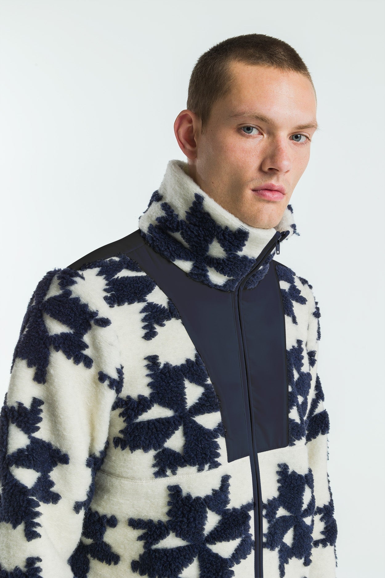 Kings Of Indigo-TOTOKU | WINDMILL JACQUARD-Jacken & Mäntel-Black-Deal-Outlet-by-ARCHIVIST