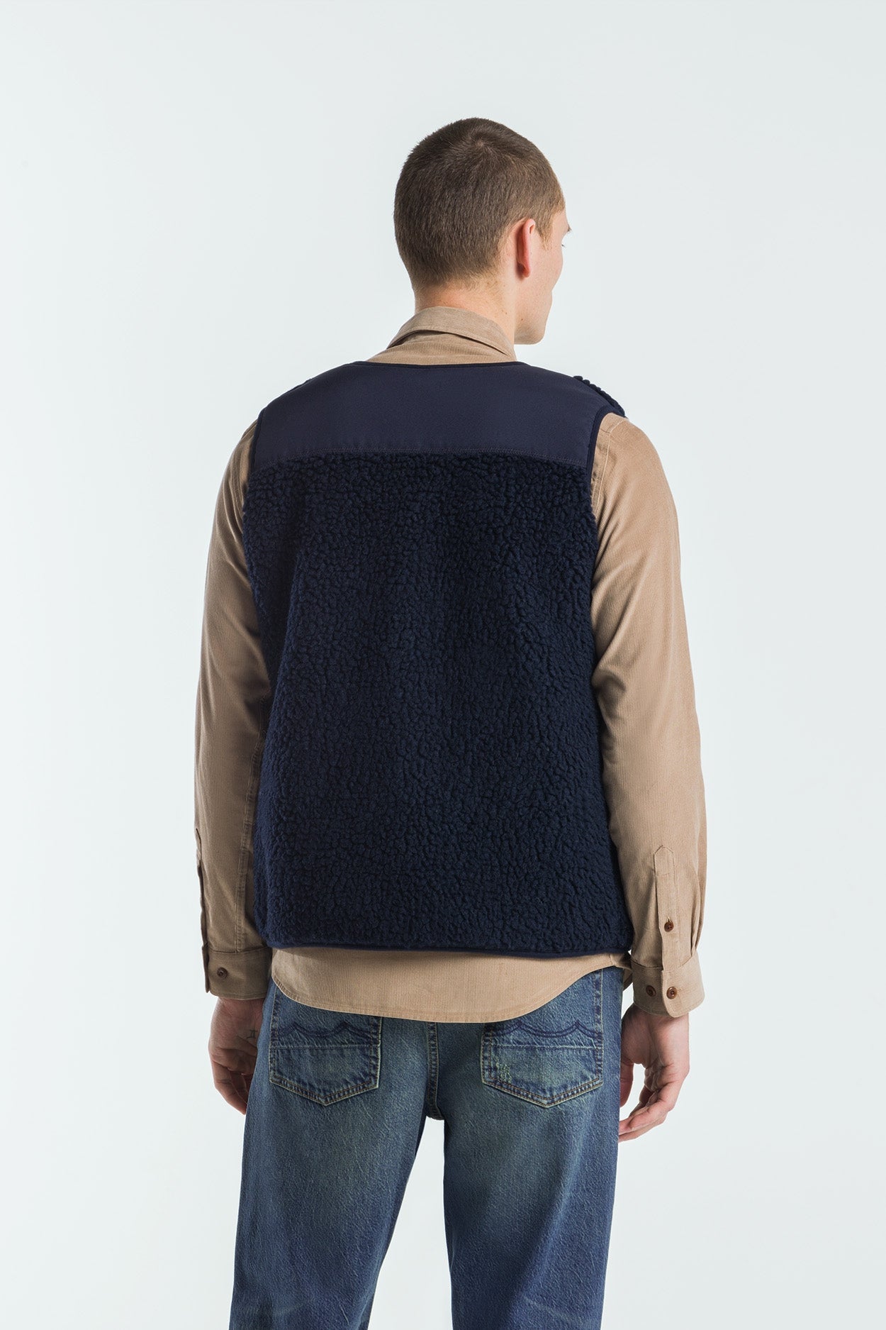 Kings Of Indigo-TENJI | MARITIME BLUE SHERPA-Jacken & Mäntel-Black-Deal-Outlet-by-ARCHIVIST