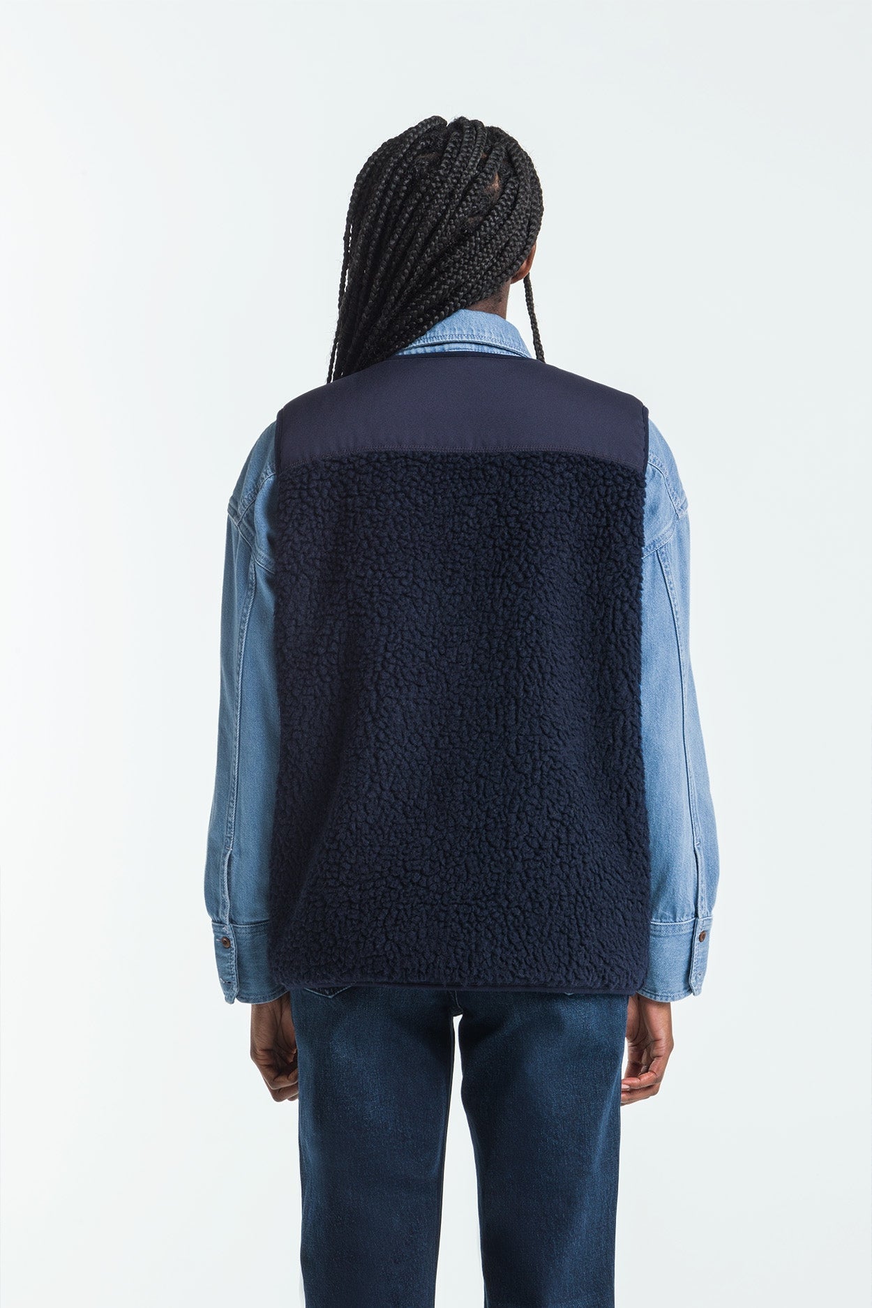 Kings Of Indigo-TENJI | MARITIME BLUE SHERPA-Jacken & Mäntel-Black-Deal-Outlet-by-ARCHIVIST