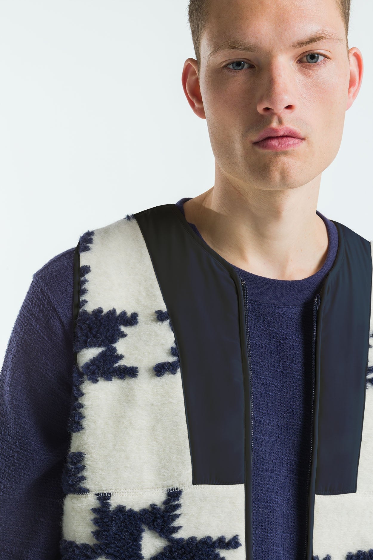 Kings Of Indigo-TENJI | WINDMILL JACQUARD-Jacken & Mäntel-Black-Deal-Outlet-by-ARCHIVIST