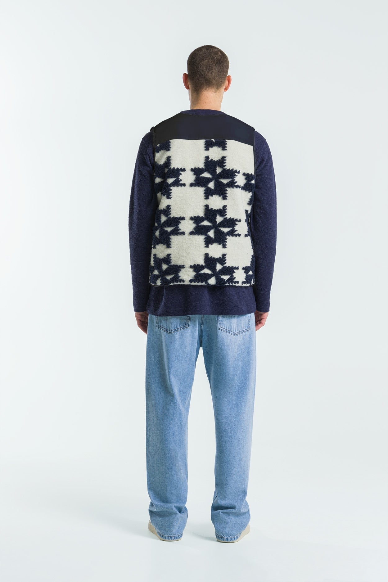 Kings Of Indigo-TENJI | WINDMILL JACQUARD-Jacken & Mäntel-Black-Deal-Outlet-by-ARCHIVIST