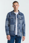 Kings Of Indigo-KOGYOKU | JACQUARD DENIM-Hemden & Blusen, Jacken & Mäntel-Black-Deal-Outlet-by-ARCHIVIST
