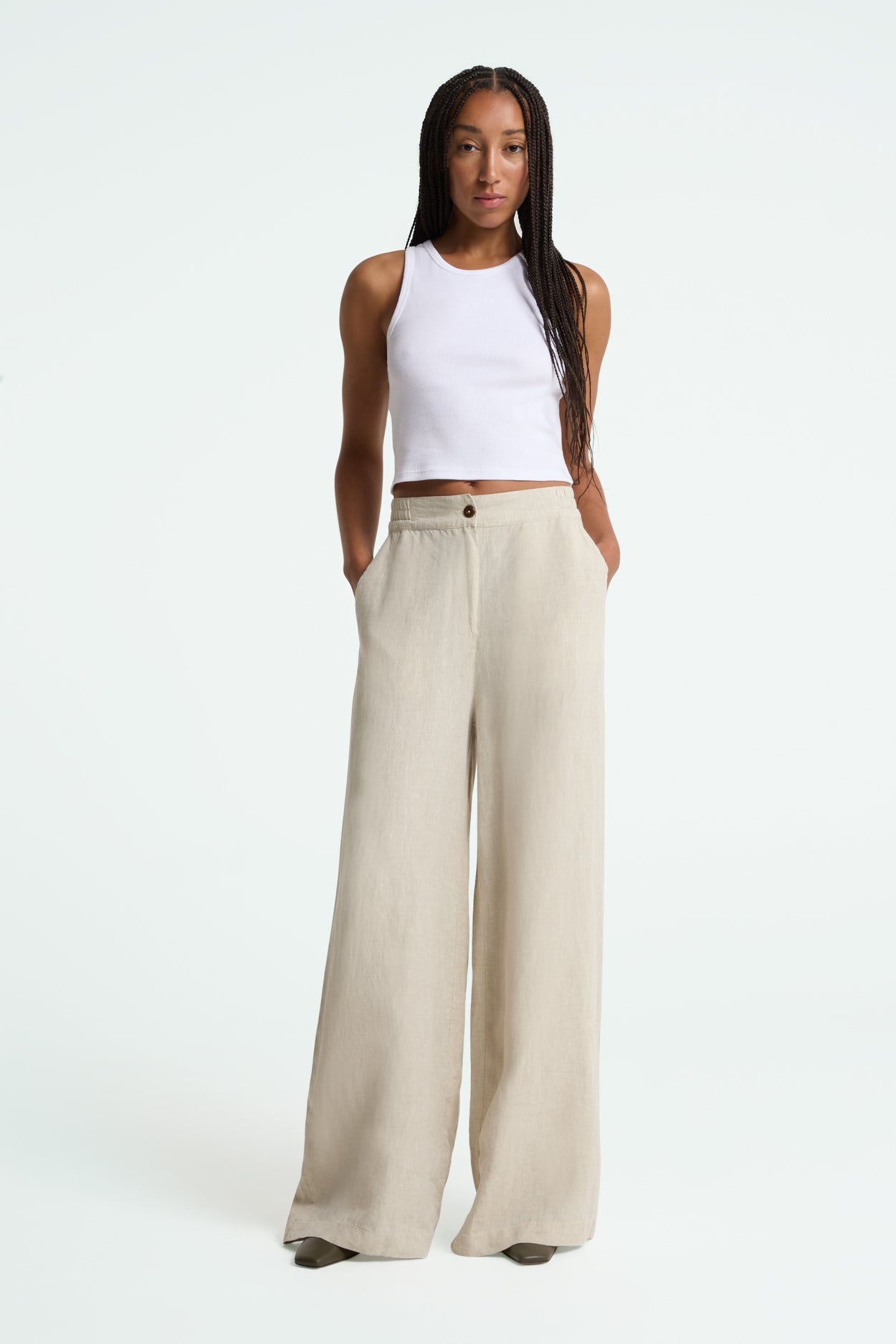 LILIAN | UNDYED LINEN