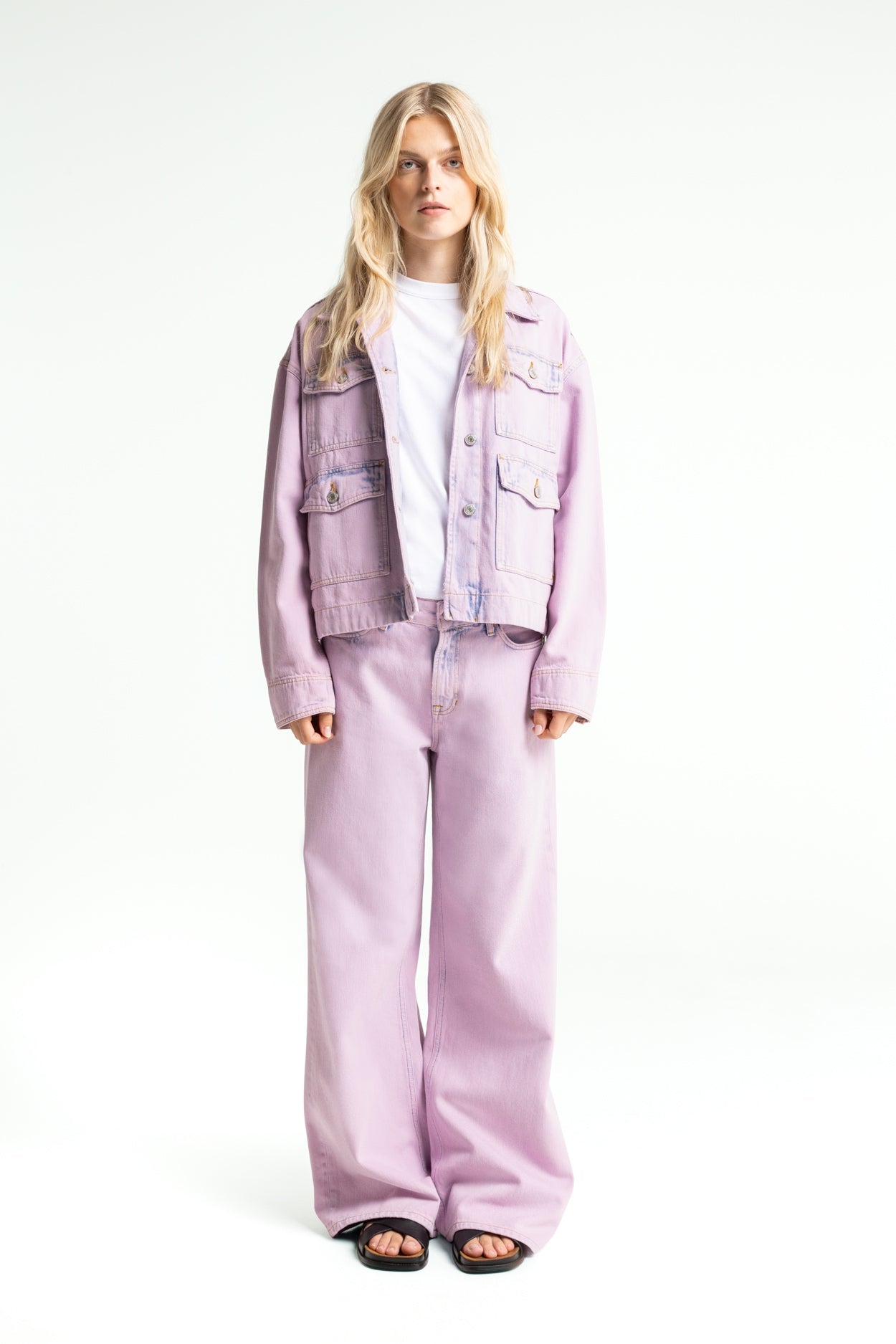 Kings Of Indigo-MEISHO | CHASE POLIGNAC OVERDYE-Jacken & Mäntel-Black-Deal-Outlet-by-ARCHIVIST