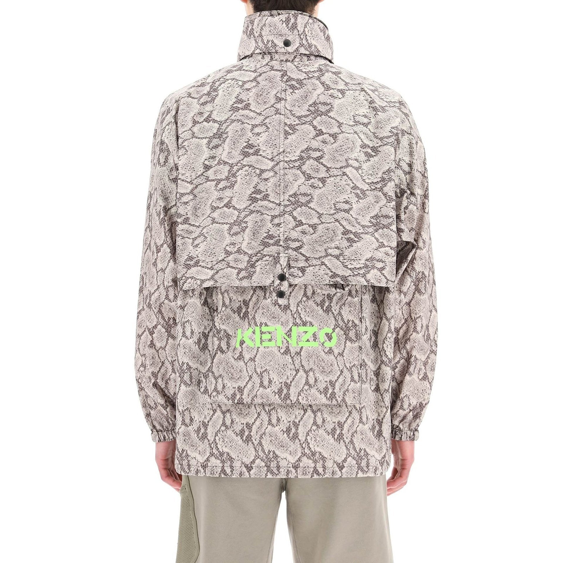 Kenzo Snakeskin Printed Jacket
