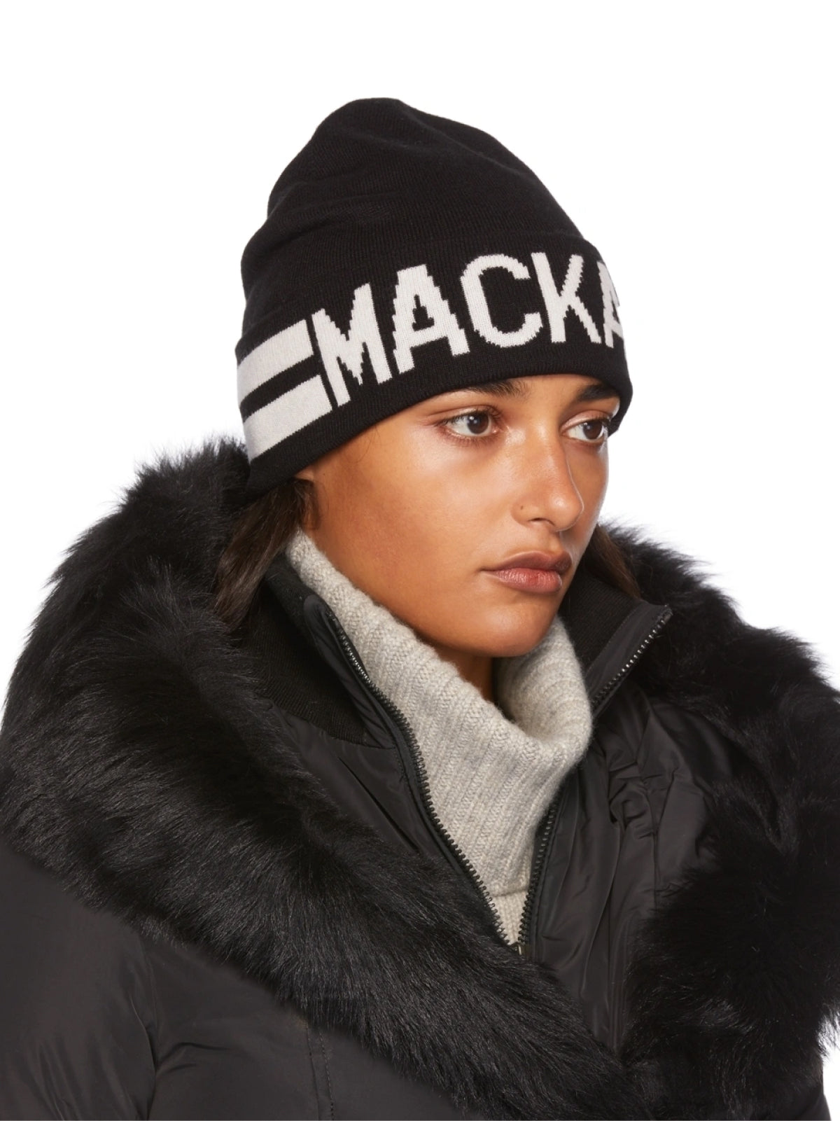 Mackage-OUTLET-SALE-Kiko Logo Beanie-ARCHIVIST