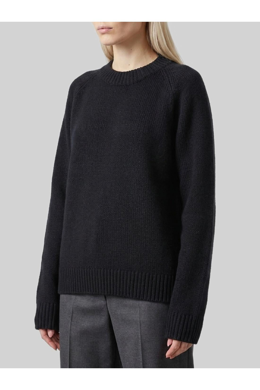 Lisa yang-OUTLET-SALE-KNITWEAR BLACK-ARCHIVIST