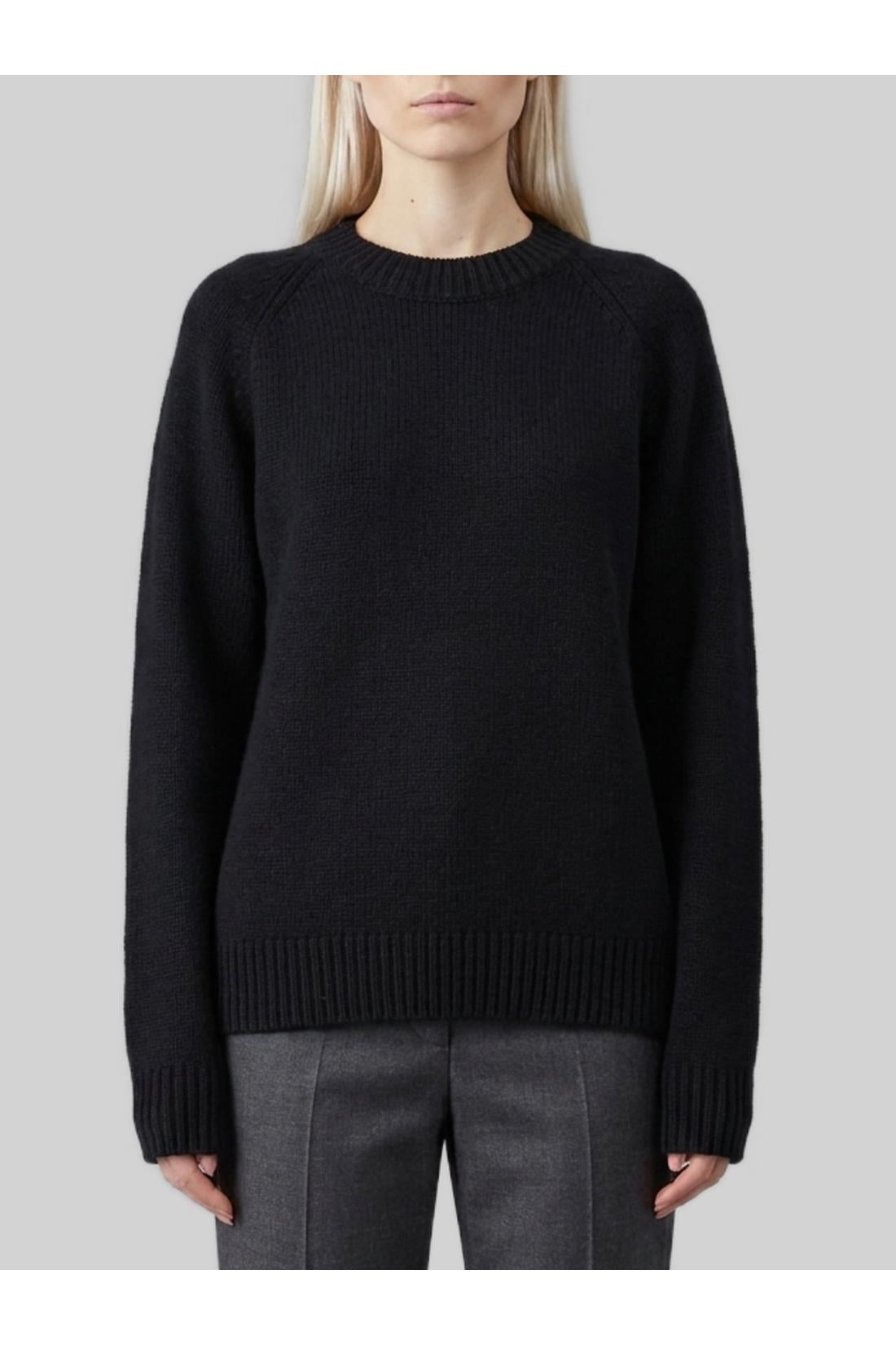 Lisa yang-OUTLET-SALE-KNITWEAR BLACK-ARCHIVIST