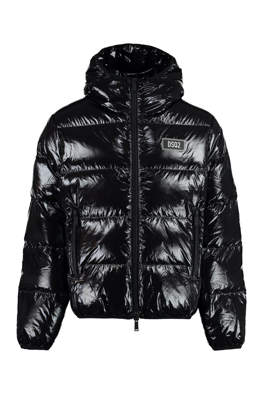 Dsquared2-OUTLET-SALE-Kaban hooded nylon down jacket-ARCHIVIST