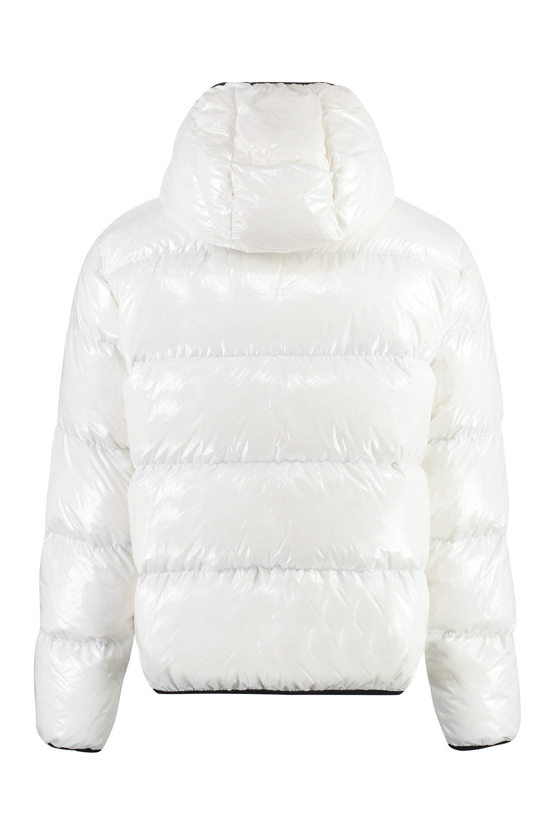 Dsquared2-OUTLET-SALE-Kaban hooded shiny down jacket-ARCHIVIST