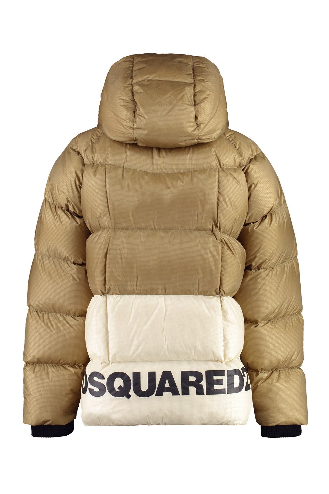 Dsquared2-OUTLET-SALE-Kaban hooded techno fabric down jacket-ARCHIVIST