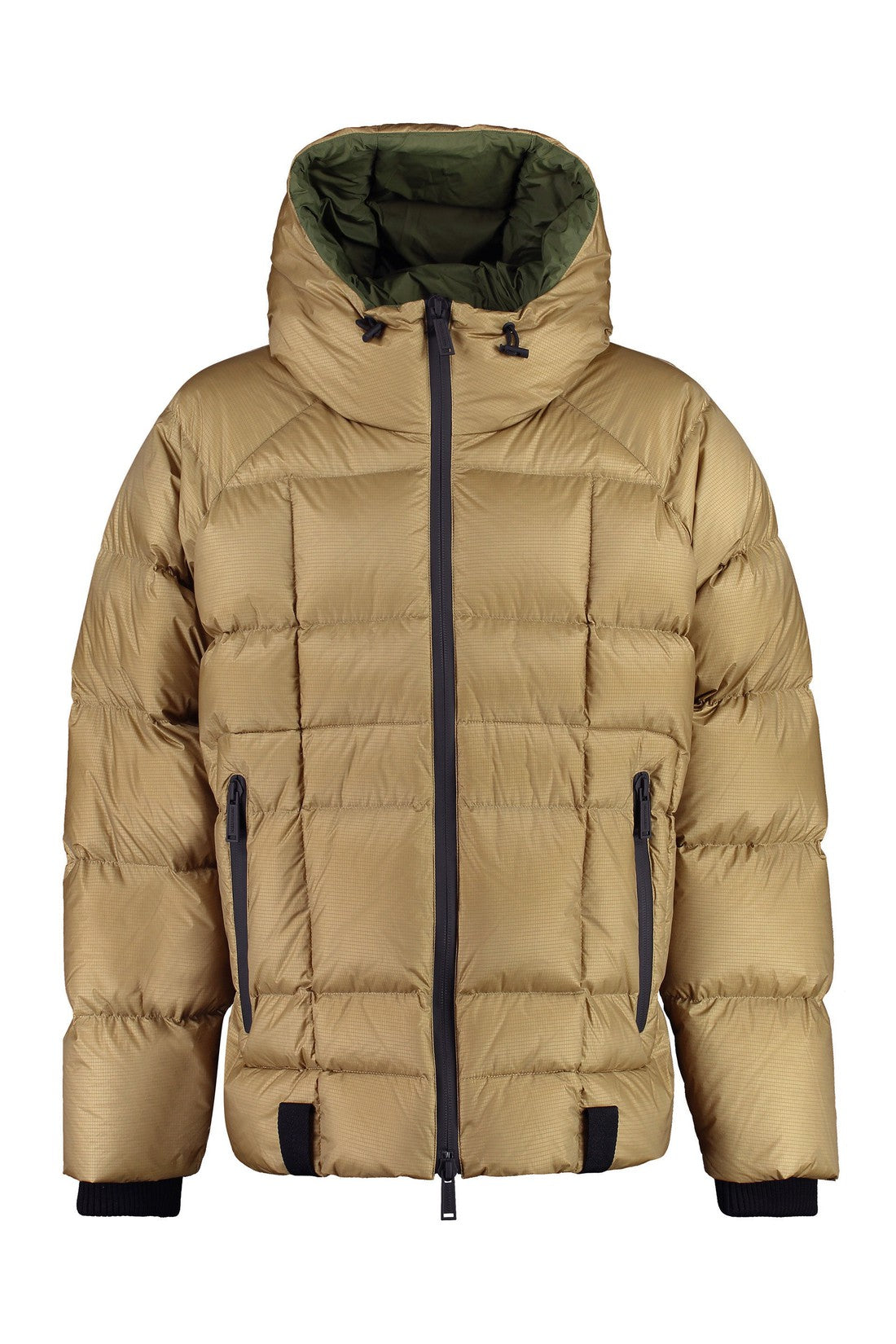 Dsquared2-OUTLET-SALE-Kaban hooded techno fabric down jacket-ARCHIVIST