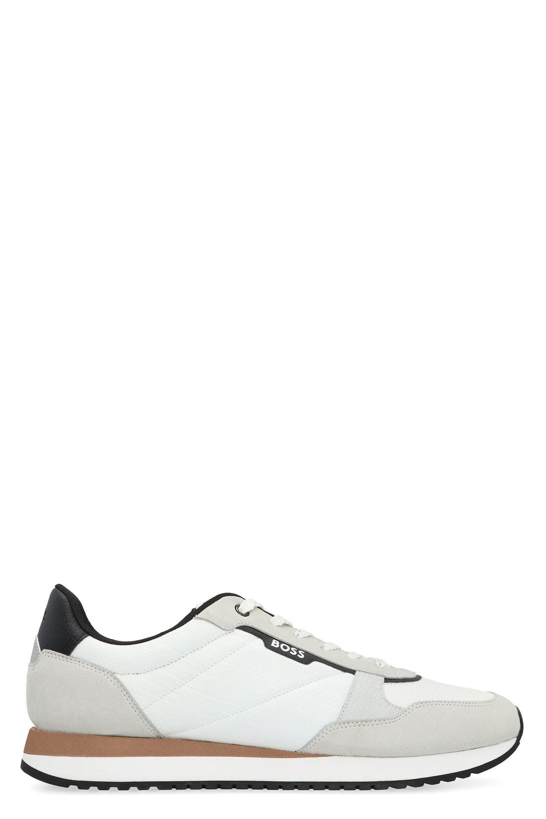 BOSS-OUTLET-SALE-Kai Fabric low-top sneakers-ARCHIVIST