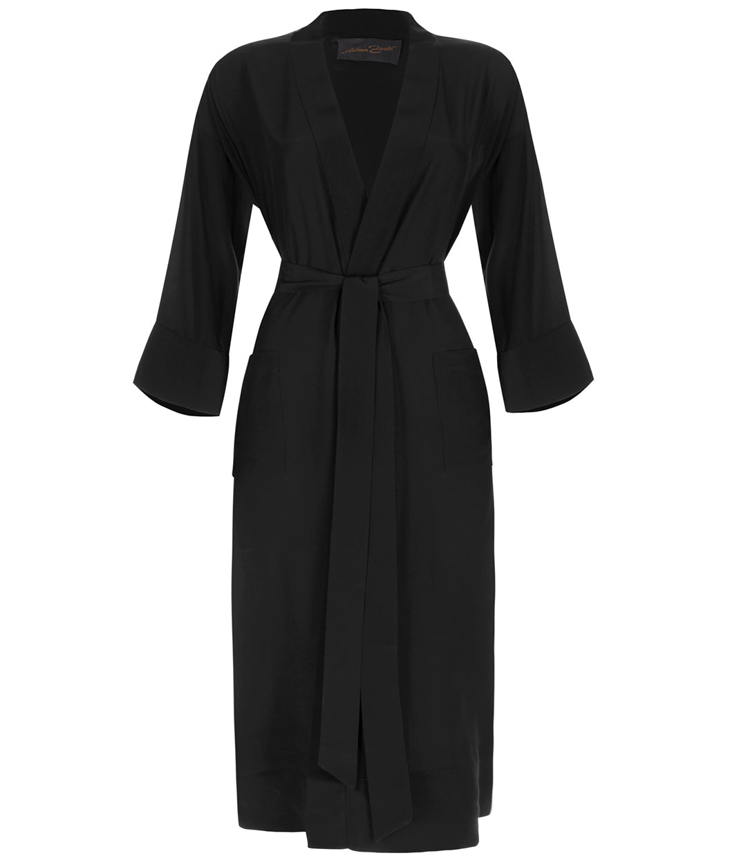 The Kalani Kimono-Kleider & Röcke-Antonia Zander-OUTLET-one size-black-ARCHIVIST-ARCHIVE-SALE