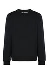 Karl Lagerfeld-OUTLET-SALE-Cotton crew-neck sweatshirt-ARCHIVIST