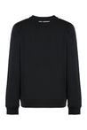 Karl Lagerfeld-OUTLET-SALE-Cotton crew-neck sweatshirt-ARCHIVIST