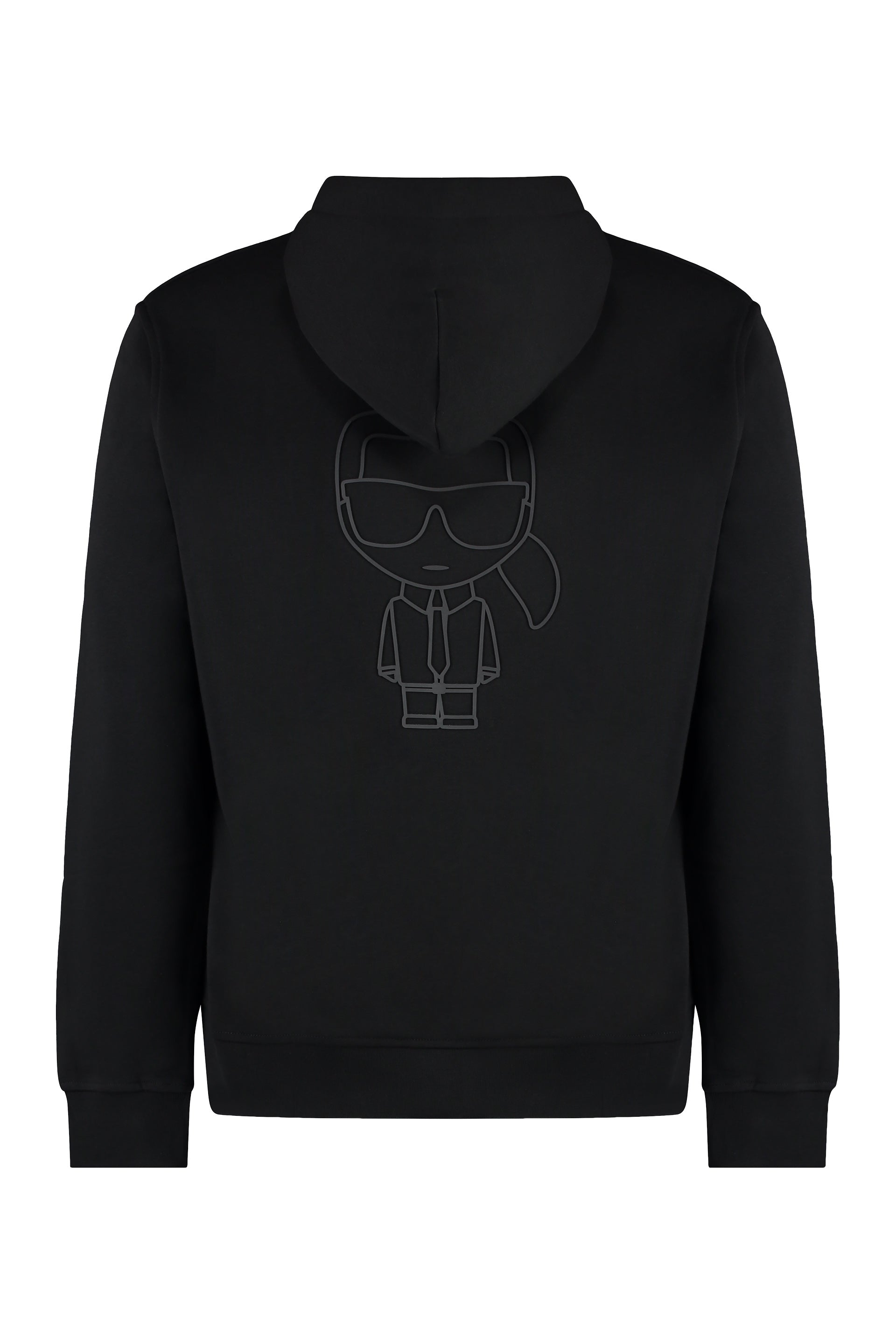 Karl Lagerfeld-OUTLET-SALE-Cotton hoodie-ARCHIVIST