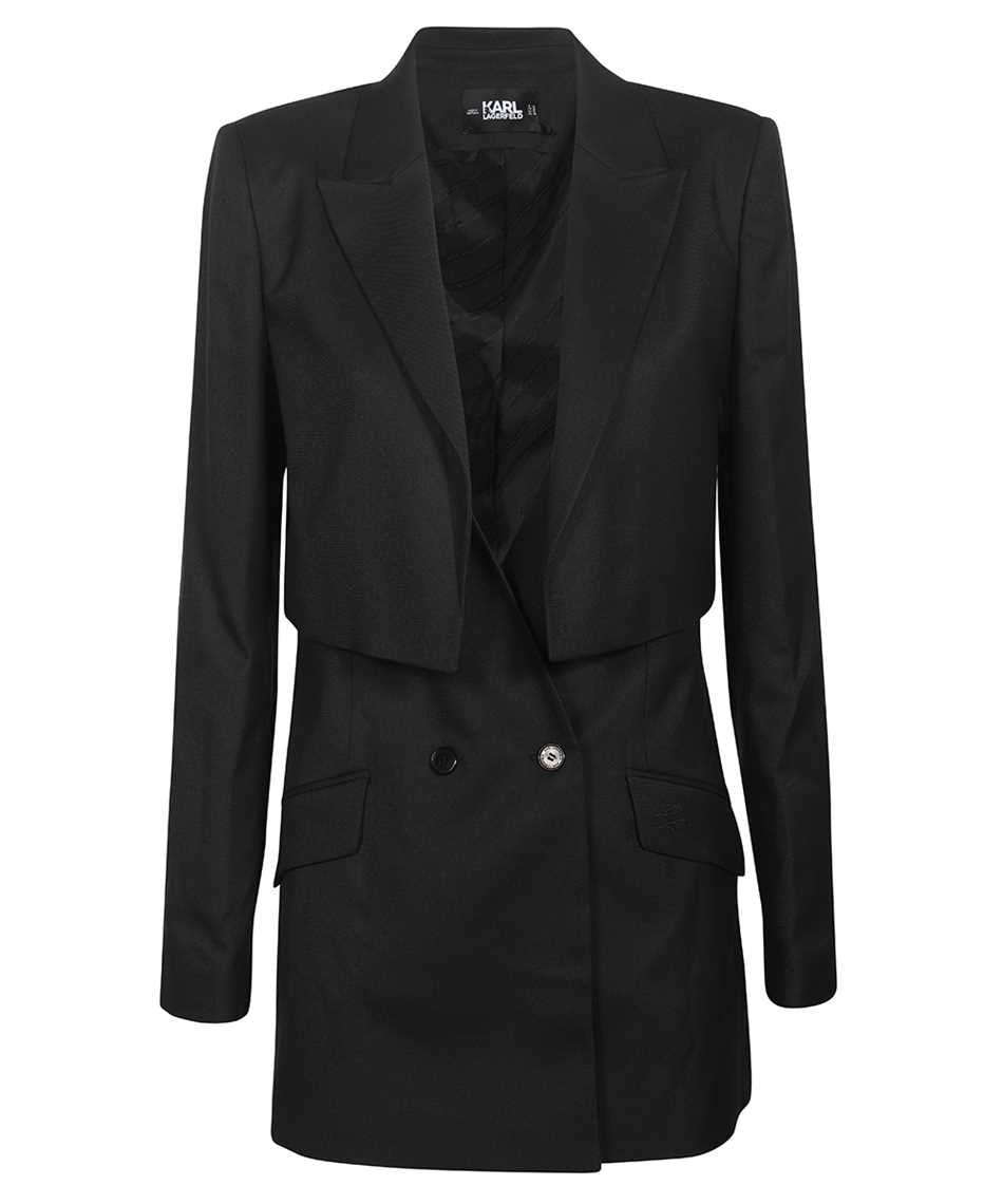 Double breasted blazer-Karl Lagerfeld-OUTLET-SALE-42-ARCHIVIST