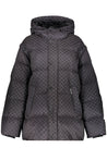 Hooded nylon down jacket-Karl Lagerfeld-OUTLET-SALE-L-ARCHIVIST