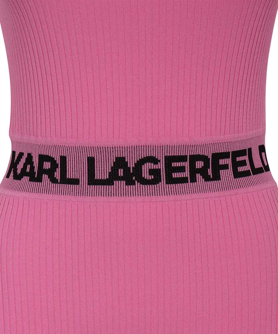 Knitted dress-Karl Lagerfeld-OUTLET-SALE-XL-ARCHIVIST