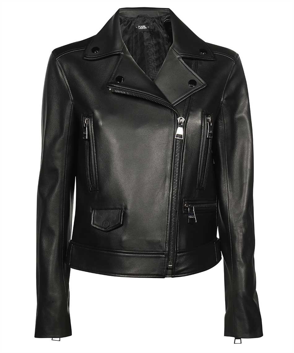 Leather jacket-Karl Lagerfeld-OUTLET-SALE-46-ARCHIVIST