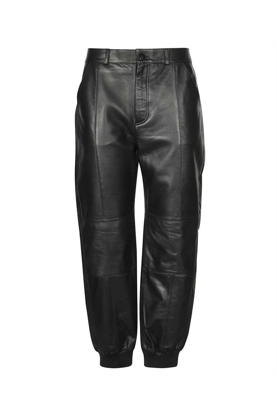 Leather pants-Karl Lagerfeld-OUTLET-SALE-38-ARCHIVIST
