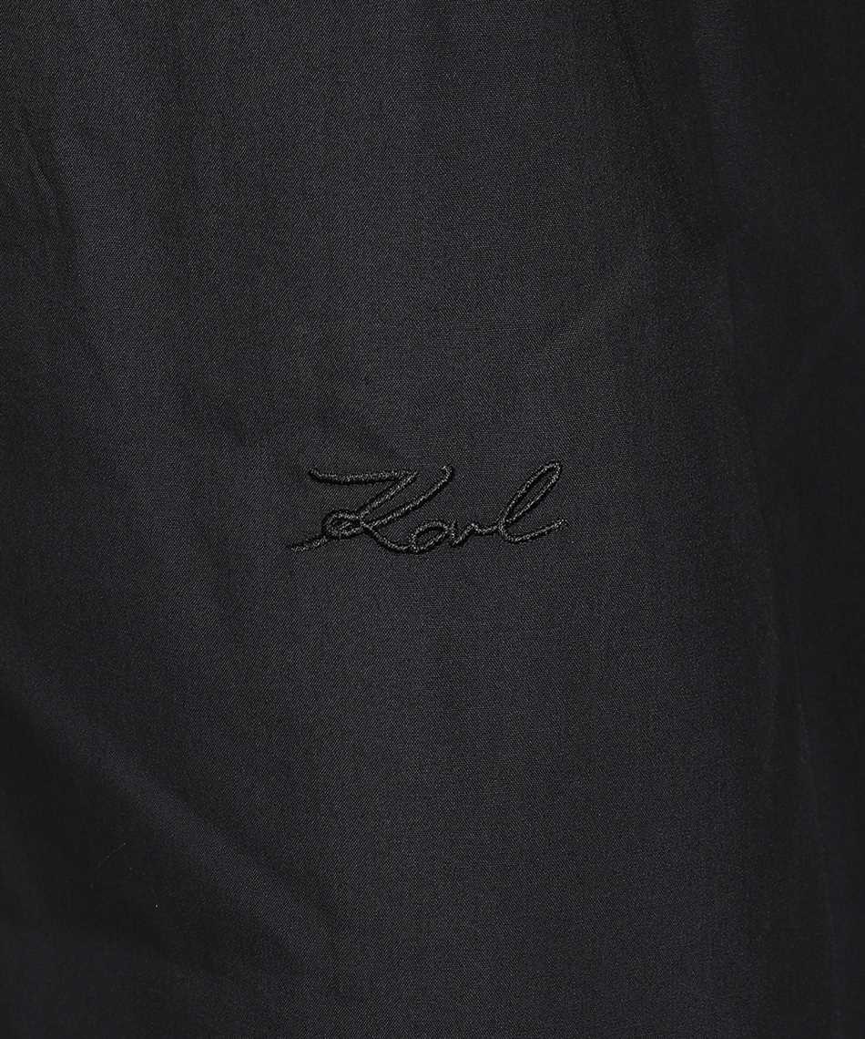Long cotton shirt-Karl Lagerfeld-OUTLET-SALE-ARCHIVIST