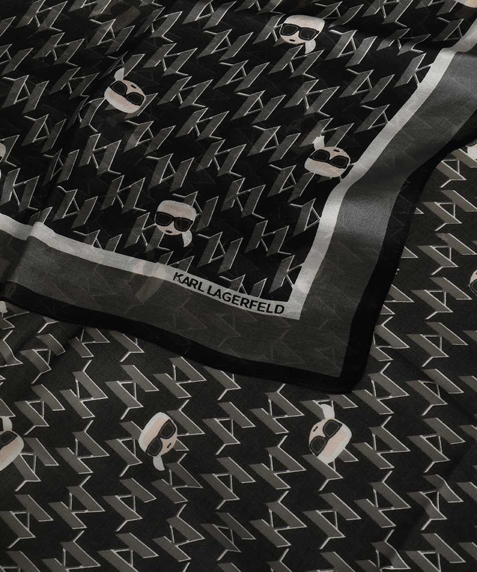 Printed shawl-Karl Lagerfeld-OUTLET-SALE-TU-ARCHIVIST