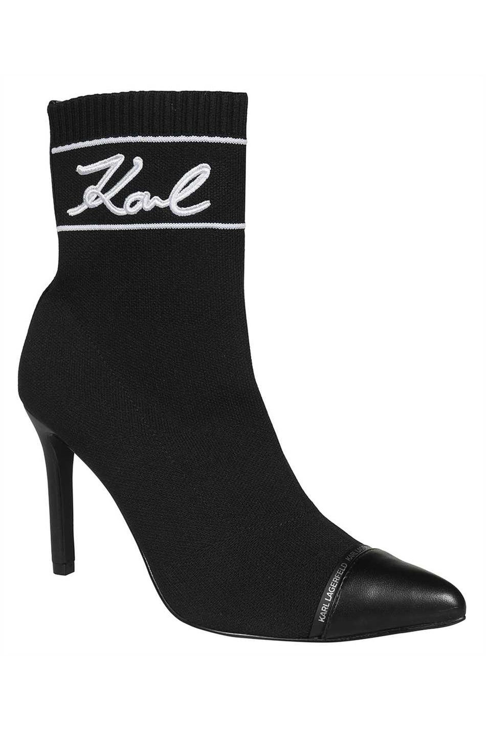 Sock ankle boots-Karl Lagerfeld-OUTLET-SALE-ARCHIVIST