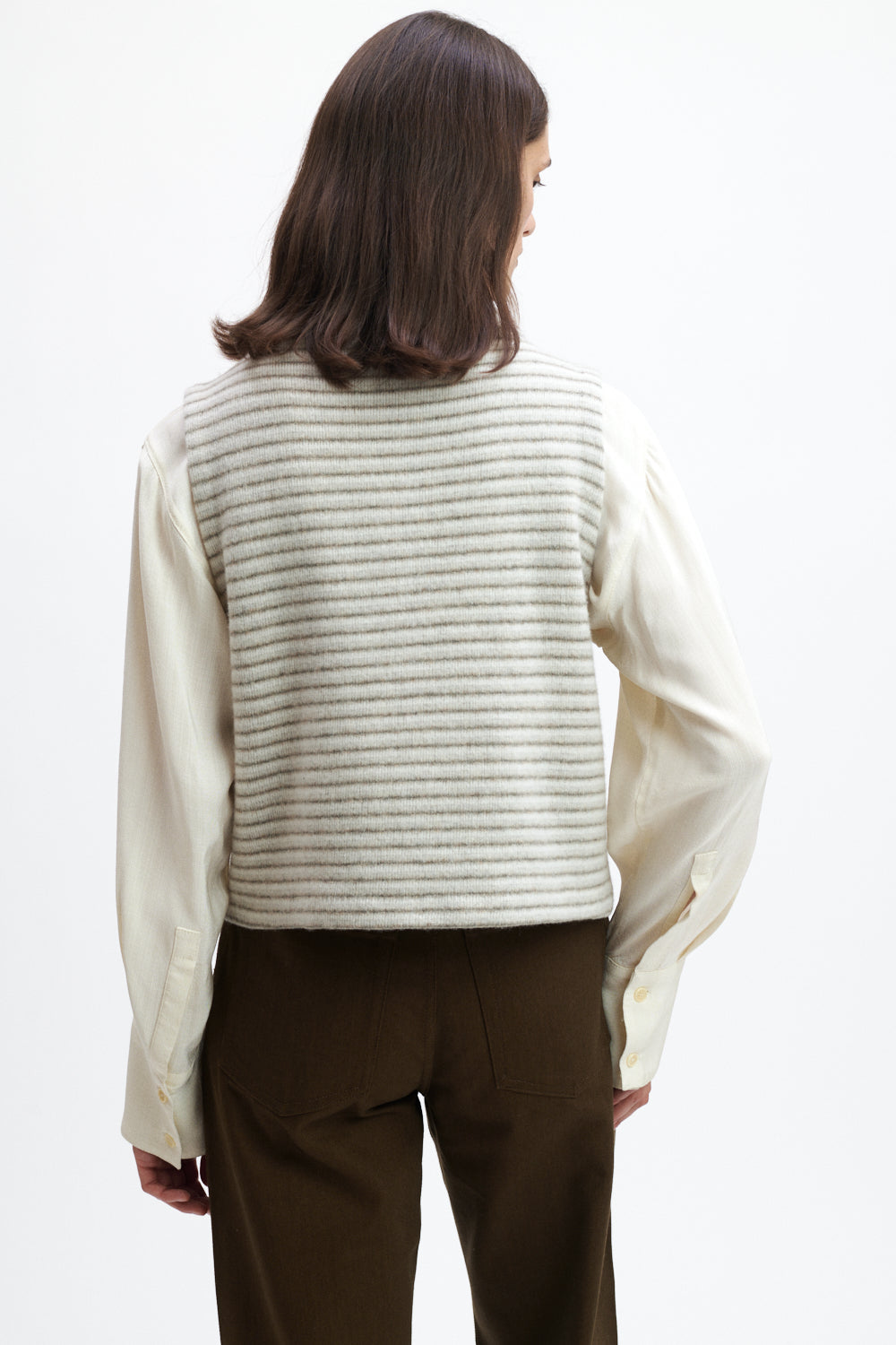 Stapf Tirol Damen Pullunder Karla Stripe, Strick & Pullover