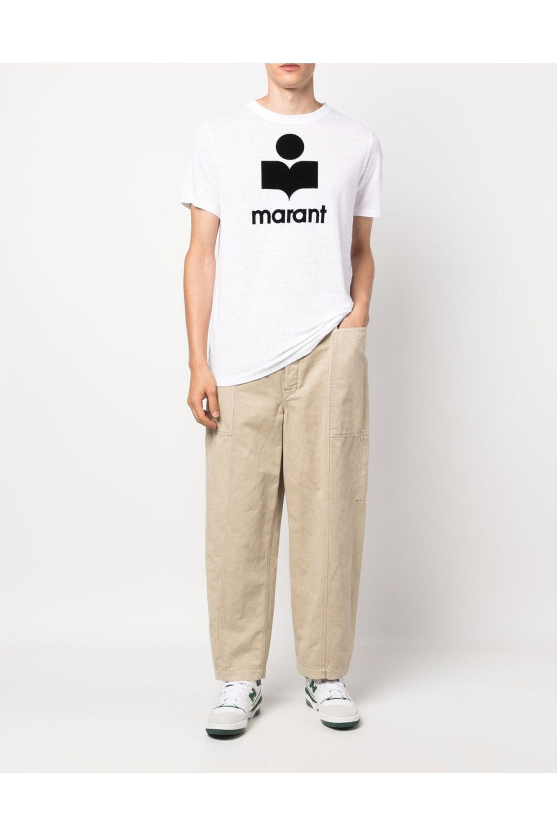 Isabel Marant-OUTLET-SALE-Karman Logo T-Shirt-ARCHIVIST