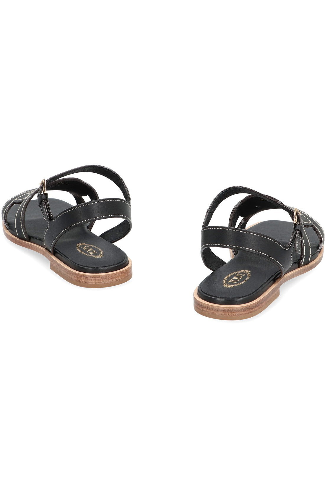 Tod's-OUTLET-SALE-Kate leather sandals-ARCHIVIST