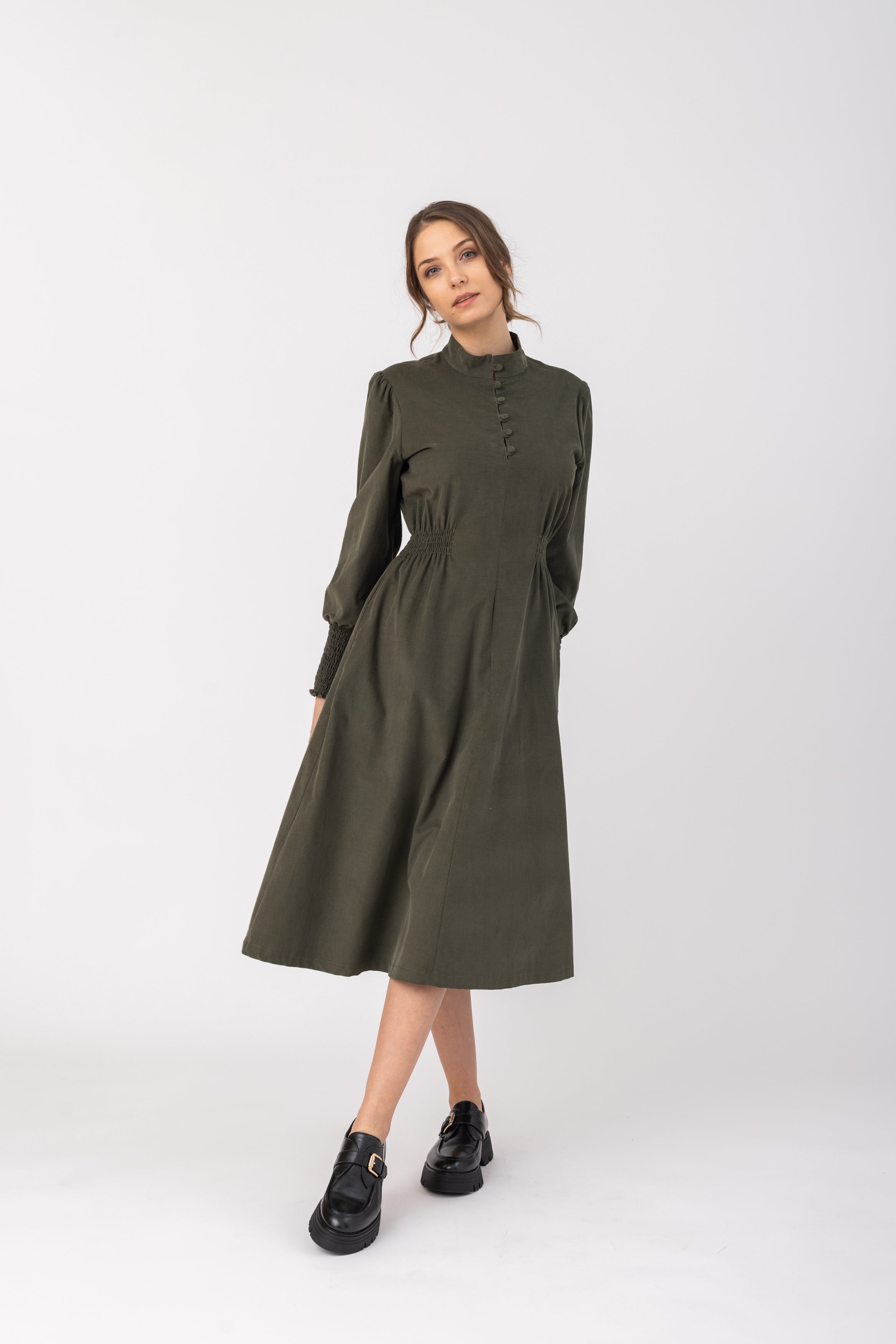 Damen Kleid Kaylie-Kleider & Röcke-Felicitas-OUTLET-XS-stachelbeere-ARCHIVIST-ARCHIVE-SALE