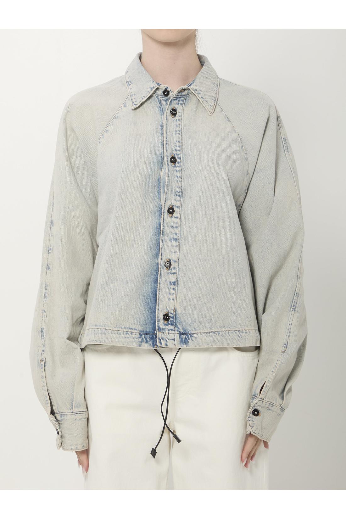 Haikure-OUTLET-SALE-Keira Vintage Dirty shirt-ARCHIVIST