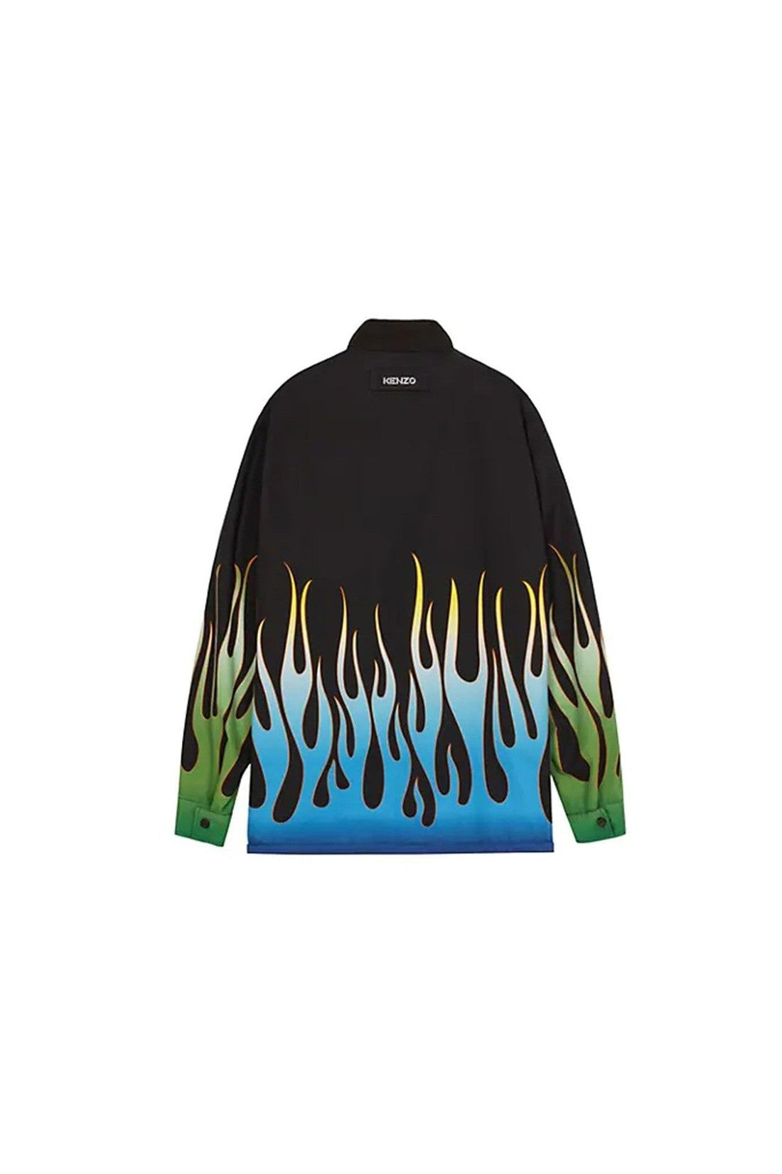 KENZO-OUTLET-SALE-Kenzo Flame Print Reversible Jacket-ARCHIVIST