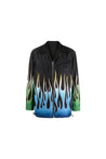 KENZO-OUTLET-SALE-Kenzo Flame Print Reversible Jacket-ARCHIVIST