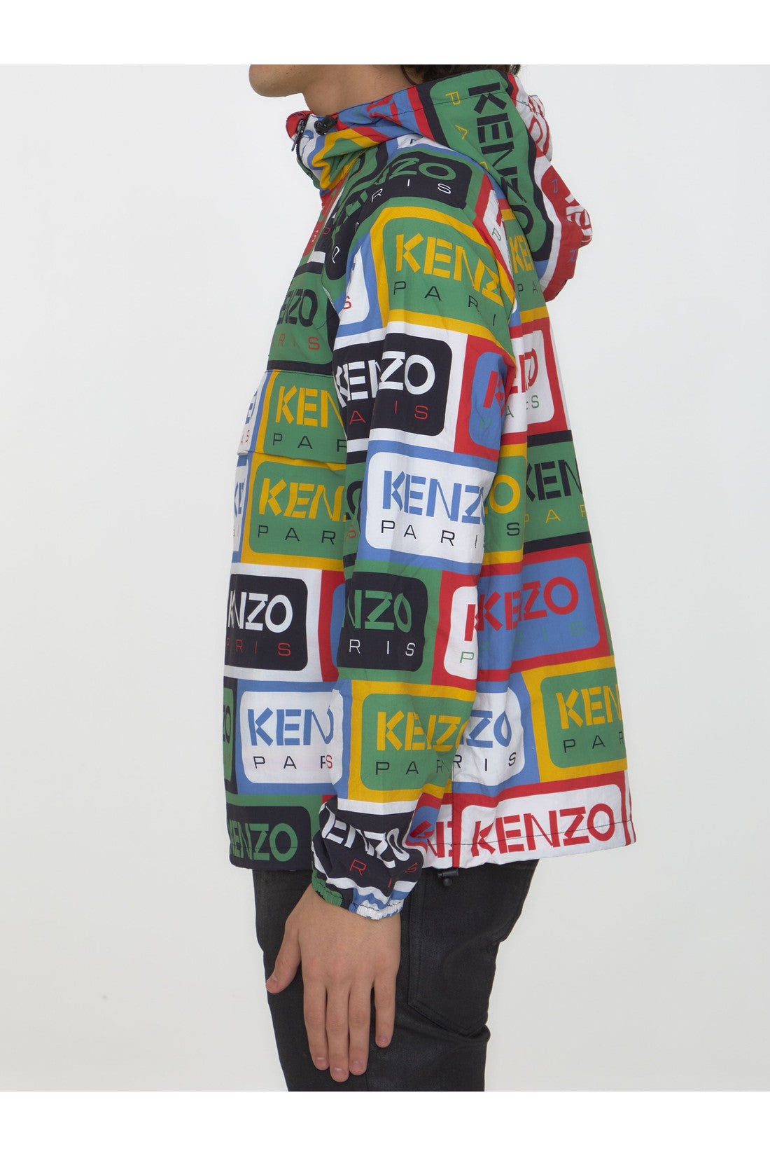 KENZO-OUTLET-SALE-Kenzo Labels windbreaker-ARCHIVIST