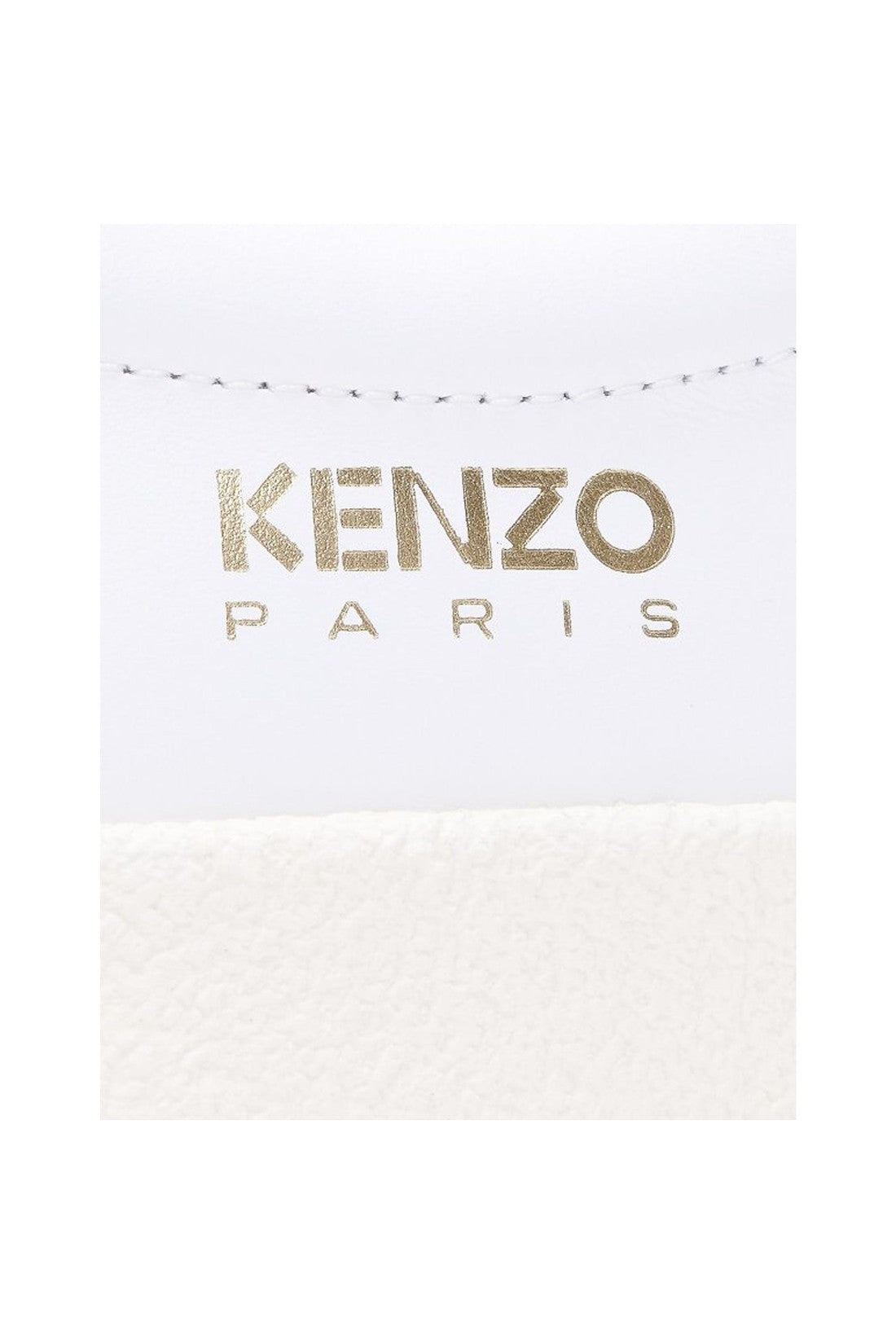 KENZO-OUTLET-SALE-Kenzo Leather Logo Sneakers-ARCHIVIST