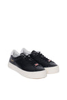 KENZO-OUTLET-SALE-Kenzo Leather Sneakers-ARCHIVIST