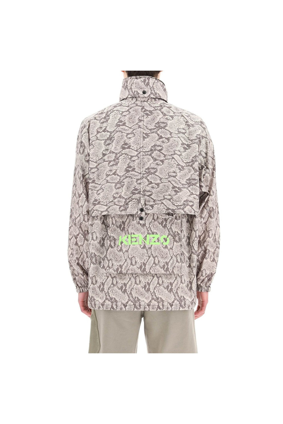 Kenzo Snakeskin Printed Jacket-Jacken & Mäntel-Kenzo-IM-SALE-ARCHIVIST