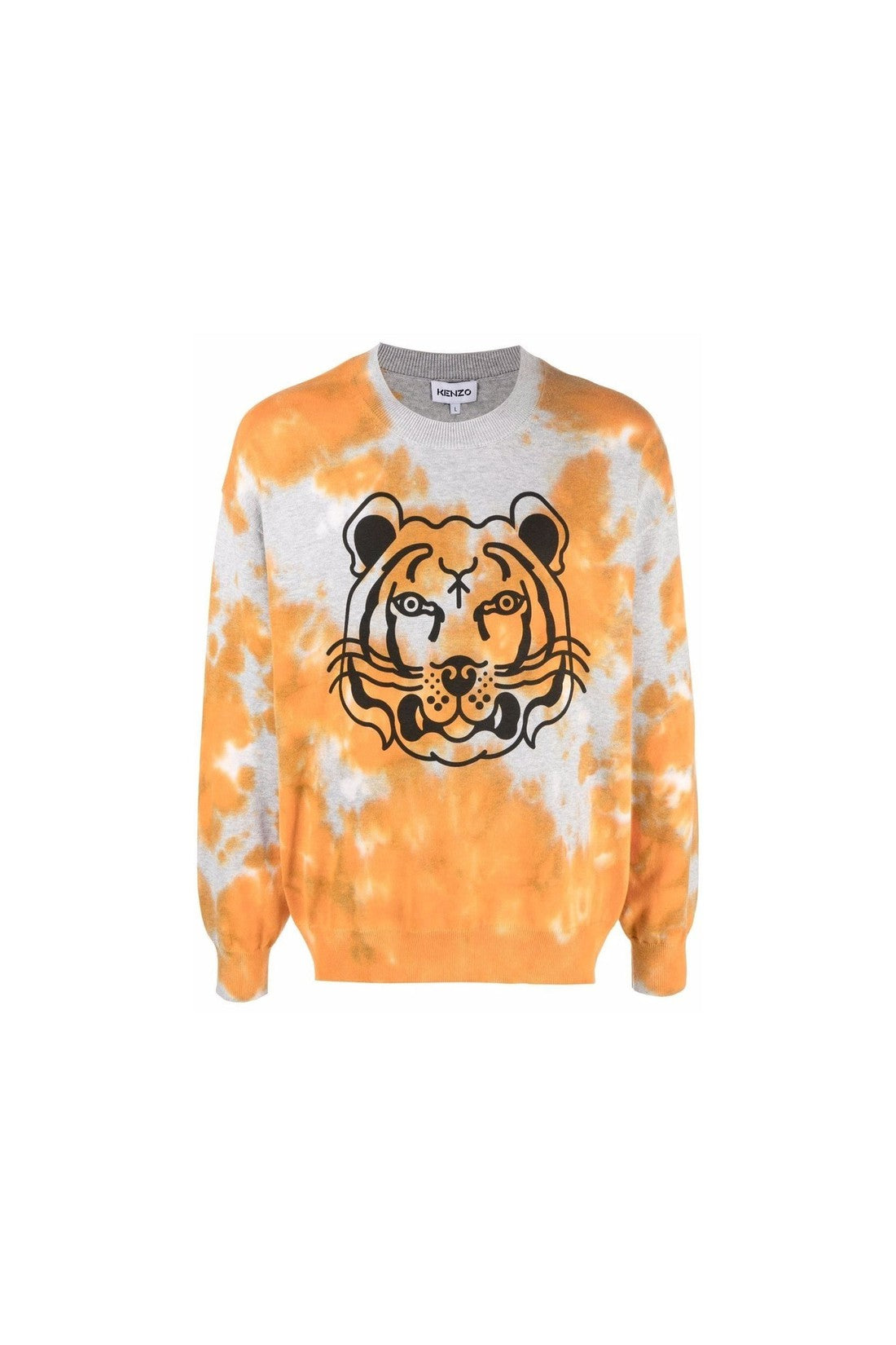 KENZO-OUTLET-SALE-Kenzo Tie Dye Tiger Sweater-ARCHIVIST