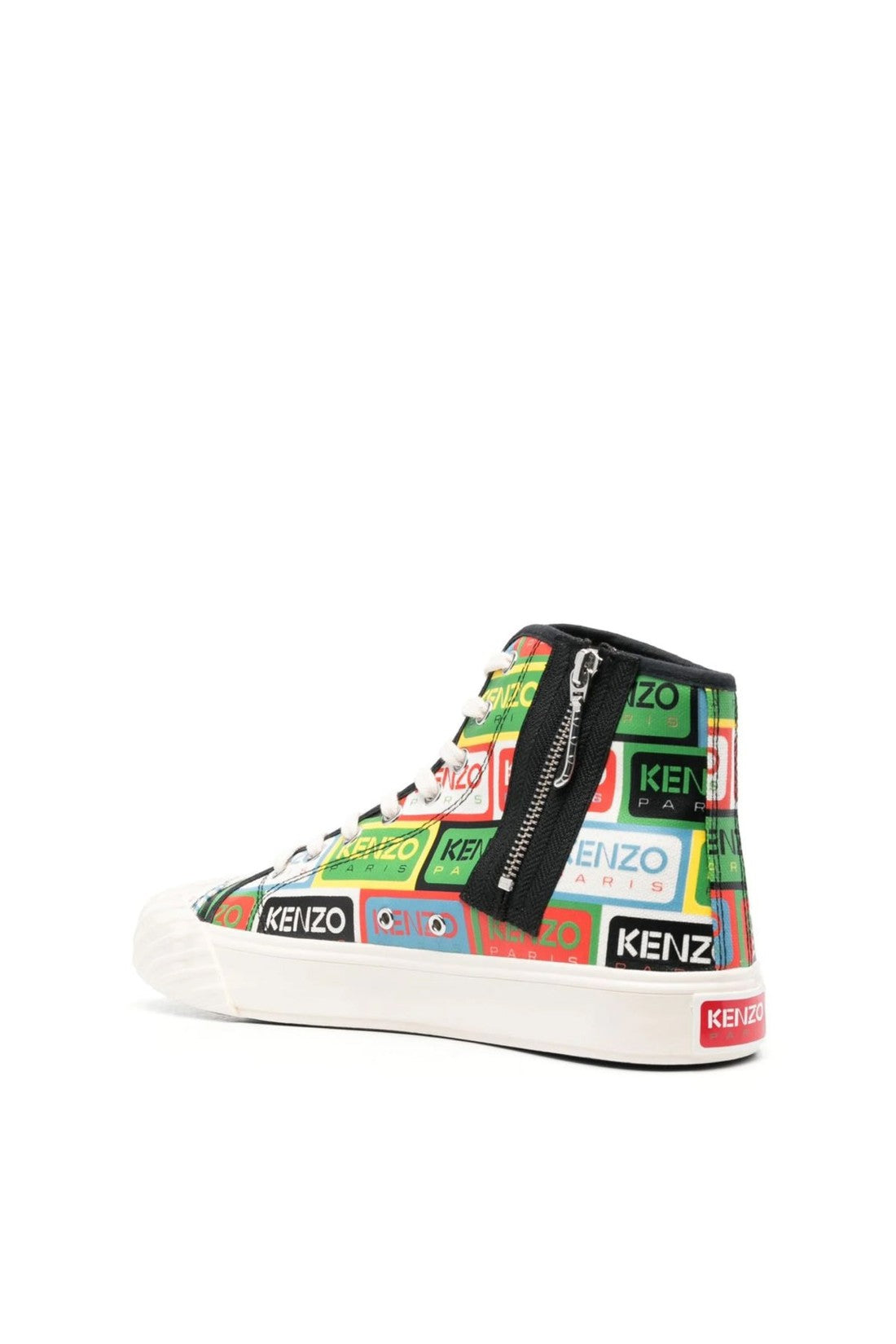 Kenzo-OUTLET-SALE-Kenzoschool Logo High-Top Sneakers-ARCHIVIST