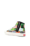 Kenzo-OUTLET-SALE-Kenzoschool Logo High-Top Sneakers-ARCHIVIST