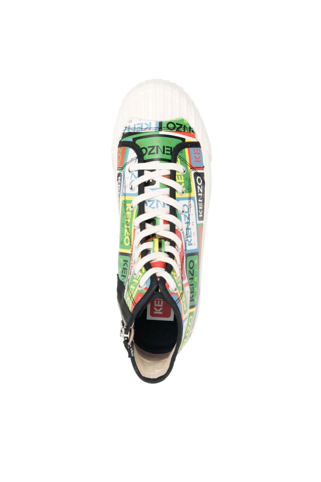 Kenzo-OUTLET-SALE-Kenzoschool Logo High-Top Sneakers-ARCHIVIST