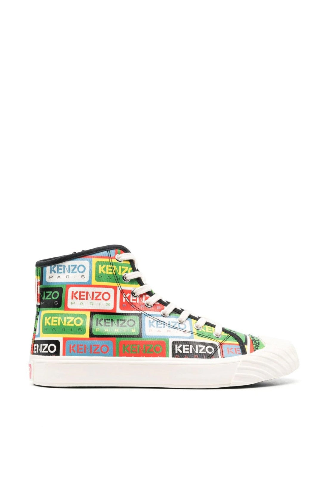 Kenzo-OUTLET-SALE-Kenzoschool Logo High-Top Sneakers-ARCHIVIST