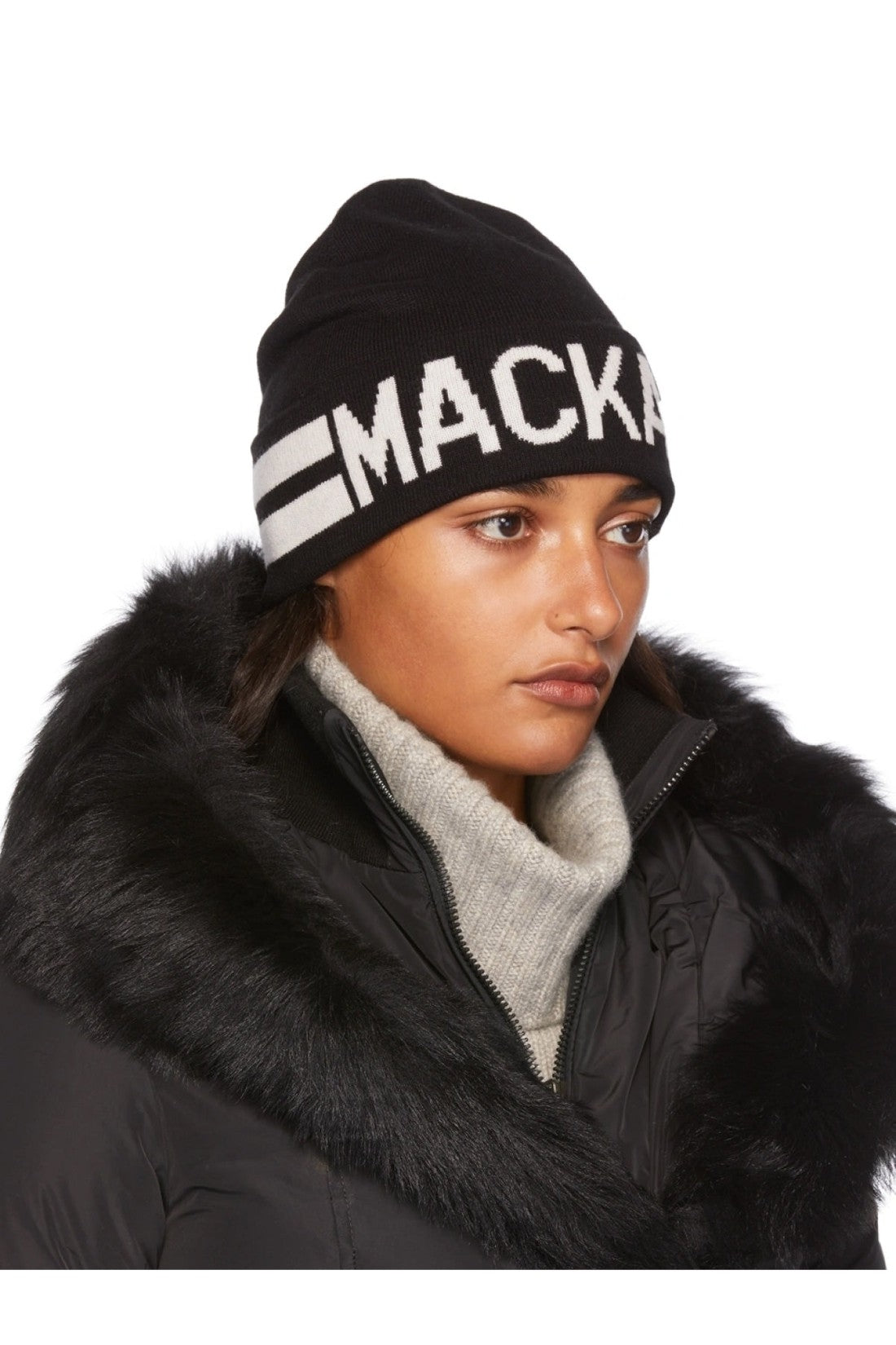 Mackage-OUTLET-SALE-Kiko Logo Beanie-ARCHIVIST