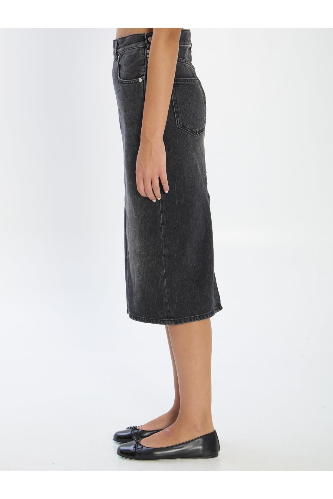 Haikure-OUTLET-SALE-Kim Authentic denim skirt-ARCHIVIST