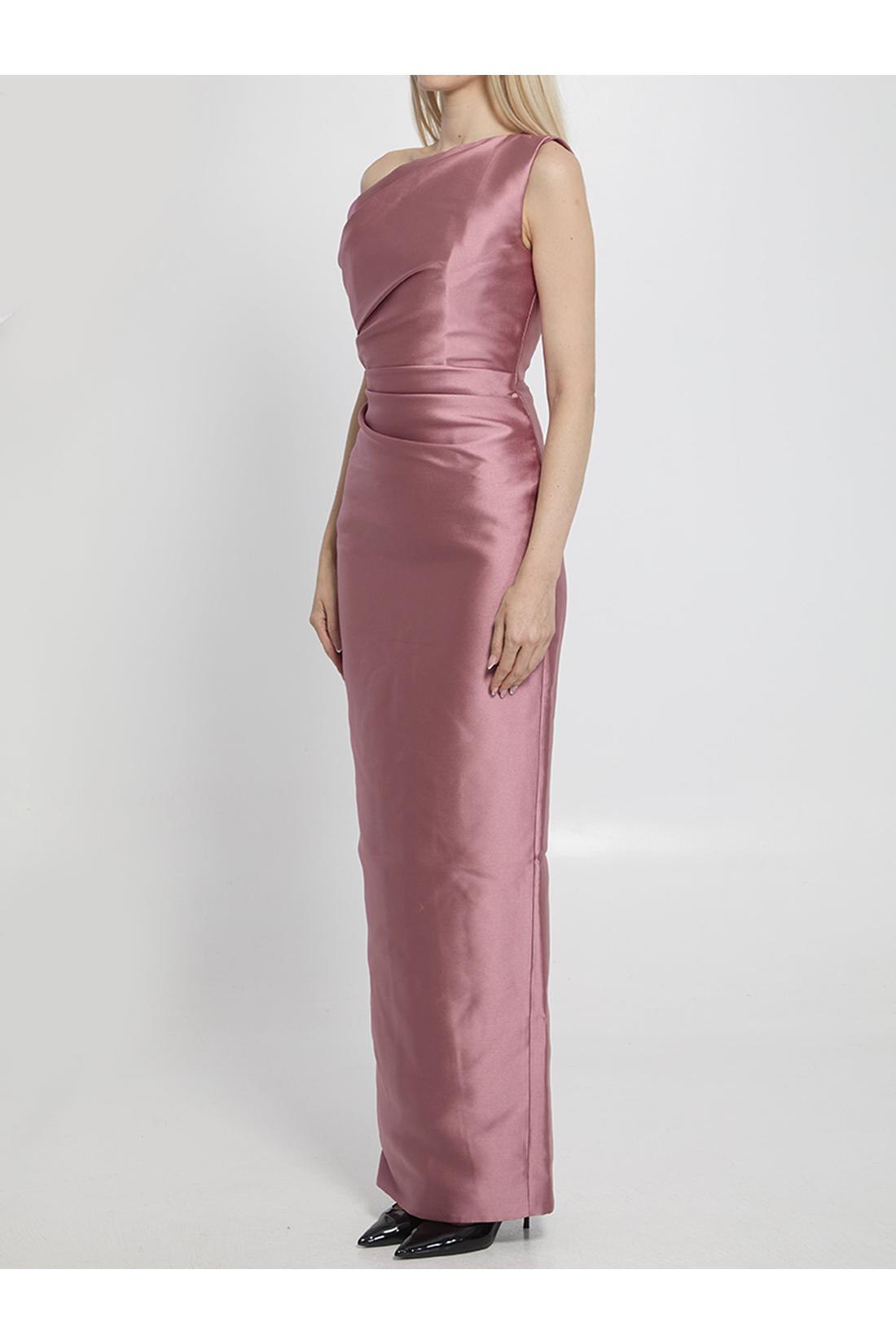 Solace London-OUTLET-SALE-Kira maxi dress-ARCHIVIST